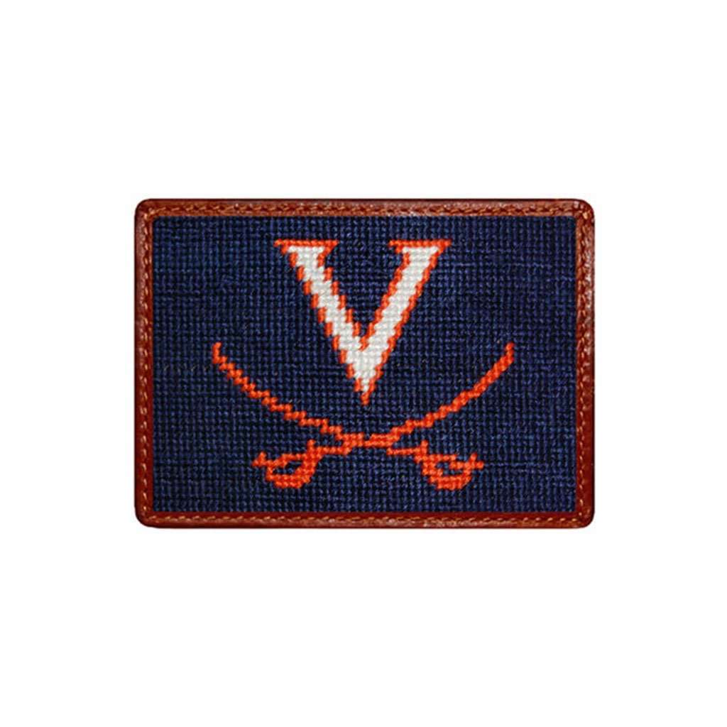 University of Virginia Needlepoint Credit Card Wallet by Smathers & Branson