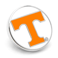University of Tennessee Lapel Pin in White by CufflinksInc - Country Club Prep