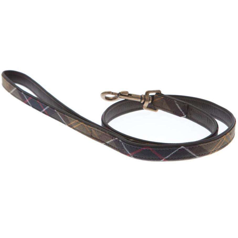 Tartan Webbing Dog Leash in Classic Tartan by Barbour Tartan