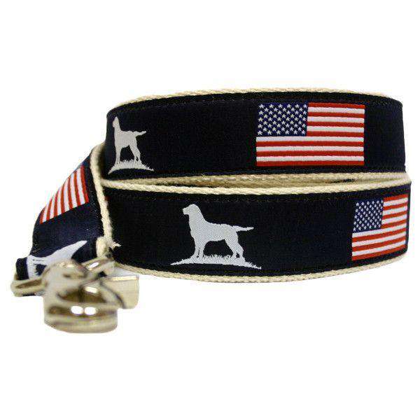 The Patriot Ribbon Leash in Navy by Over Under Clothing - Country Club Prep