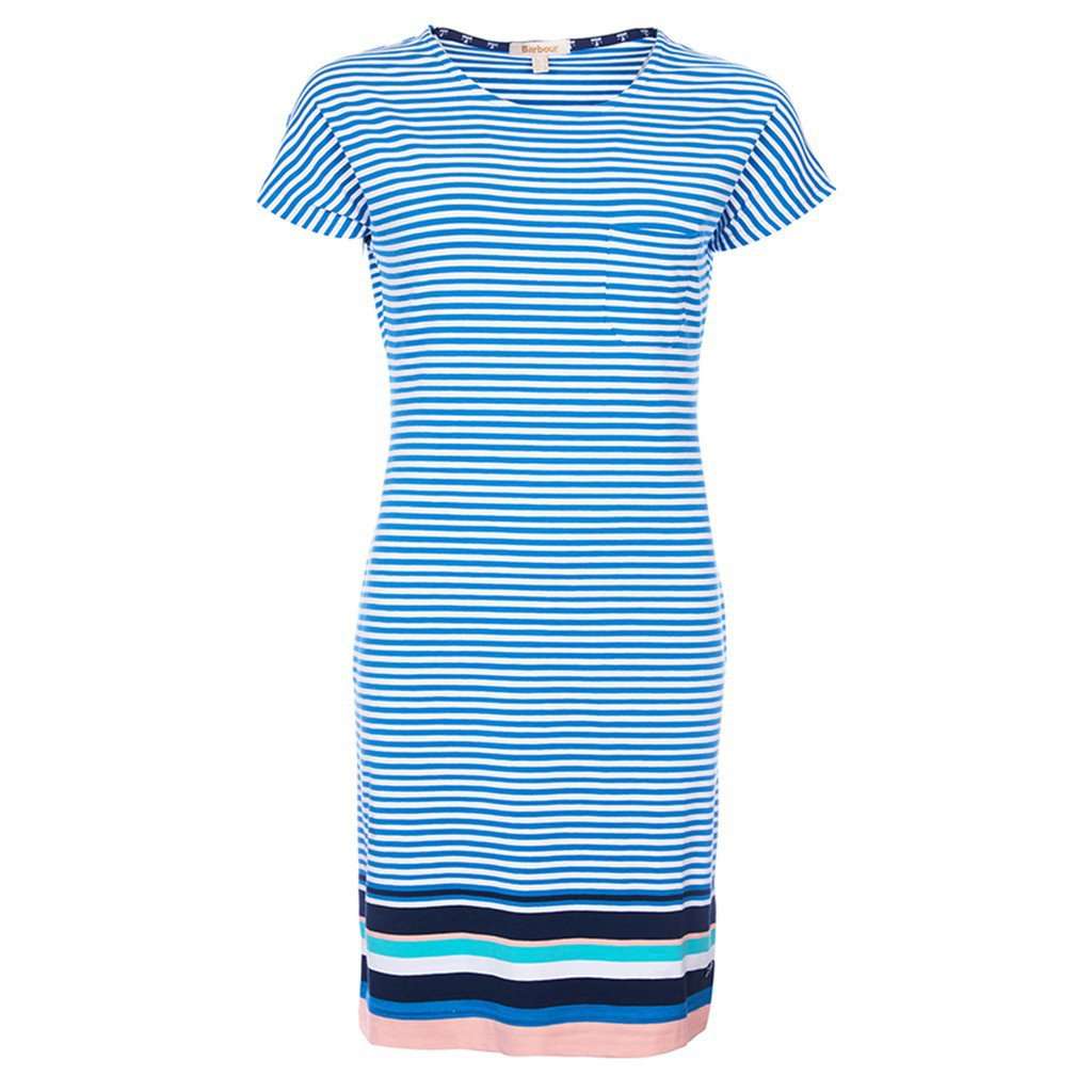Harewood Dress in Beachcomber Blue by Barbour UK 8 / US 4 / BLue Harewood Dress in Beachcomber Blue by Barbour UK 8 / US 4 / BLue