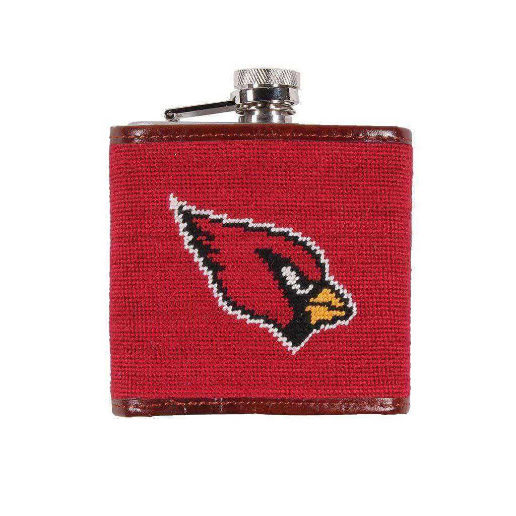 Arizona Cardinals Needlepoint Flask by Smathers & Branson - Country Club Prep