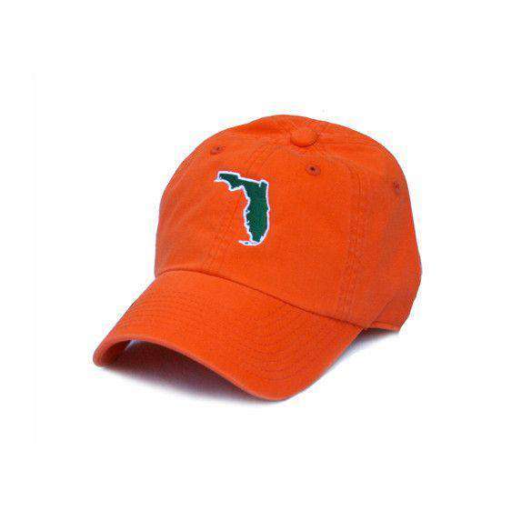 Florida Miami Gameday Hat in Orange by State Traditions - Country Club Prep