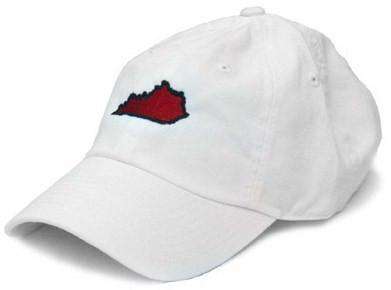 KY Louisville Gameday Hat in White by State Traditions - Country Club Prep