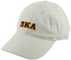 Pi Kappa Alpha Needlepoint Hat in White by Smathers & Branson - Country Club Prep