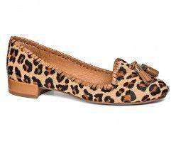 Jack Rogers Gabrielle Haircalf Flat Leopard Country Club Prep
