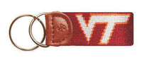 Virginia Tech Needlepoint Key Fob by Smathers & Branson - Country Club Prep