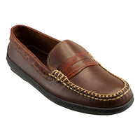Key West Croco Combo Penny Loafer by Country Club Prep - Country Club Prep