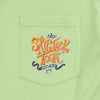 The Skipjack Tour Tee-Shirt in Lime Green by Southern Tide - Country Club Prep