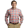 Chase Long Sleeve Shirt in Harvest Plaid Dawn by Castaway Clothing - Country Club Prep