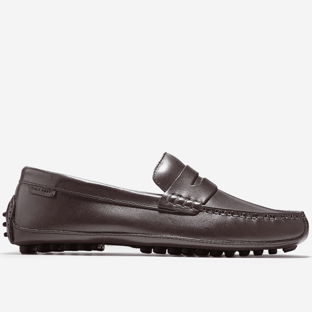 Cole Haan Grant Canoe Penny Loafer in T Moro Dark Brown – Country 