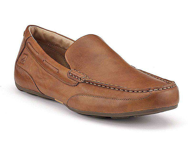 Sperry Venetian Driving Loafers Top Siders Men\'s 9.5 Brown Navigator Leather Authentic Original™ Venetian Loafer | Sperry main image 3