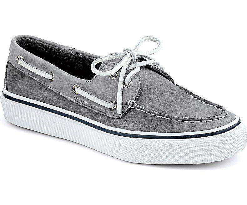 Sperry Men's Washable Bahama 2-Eye Boat Shoe in Grey – Country