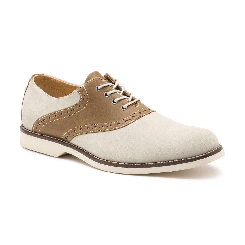 Men’s G.H.Bass saddle oxfords size 9 GH Bass RARE Mens Tan Saddle Oxford Size 8.5 Suede Leather  main image 2