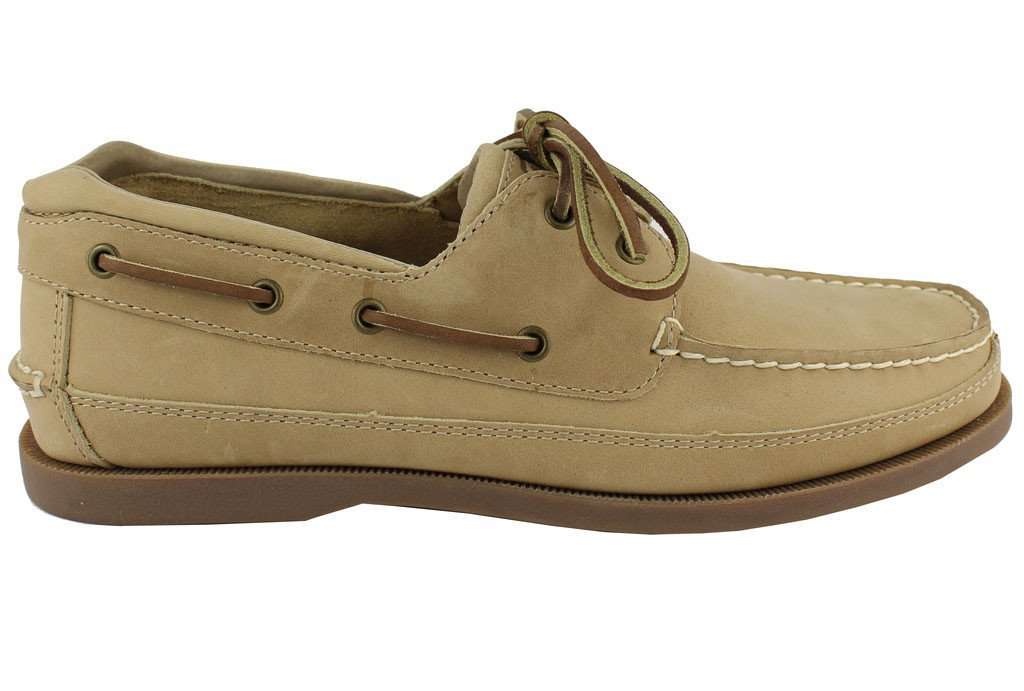 Alpha Epsilon Pi Yachtsman Boat Shoes in Oak by Category 5