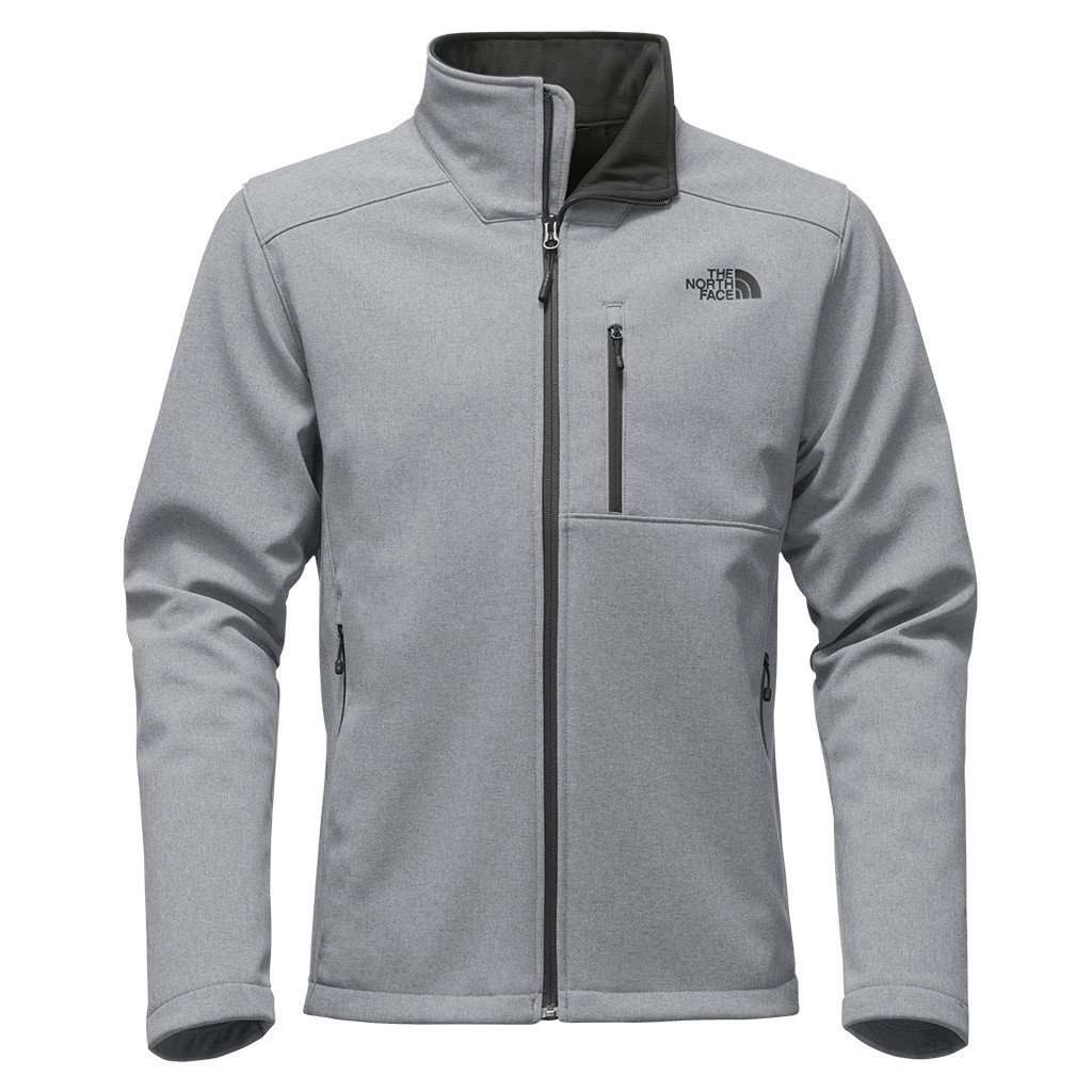 THe North Face Men's Apex Bionic Jacket in Heathered Medium Grey