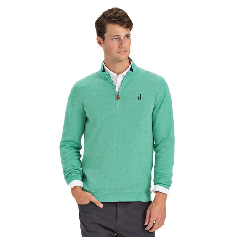 Newport 1/4 Zip Pullover in Spruce by Johnnie-O - Country Club Prep
