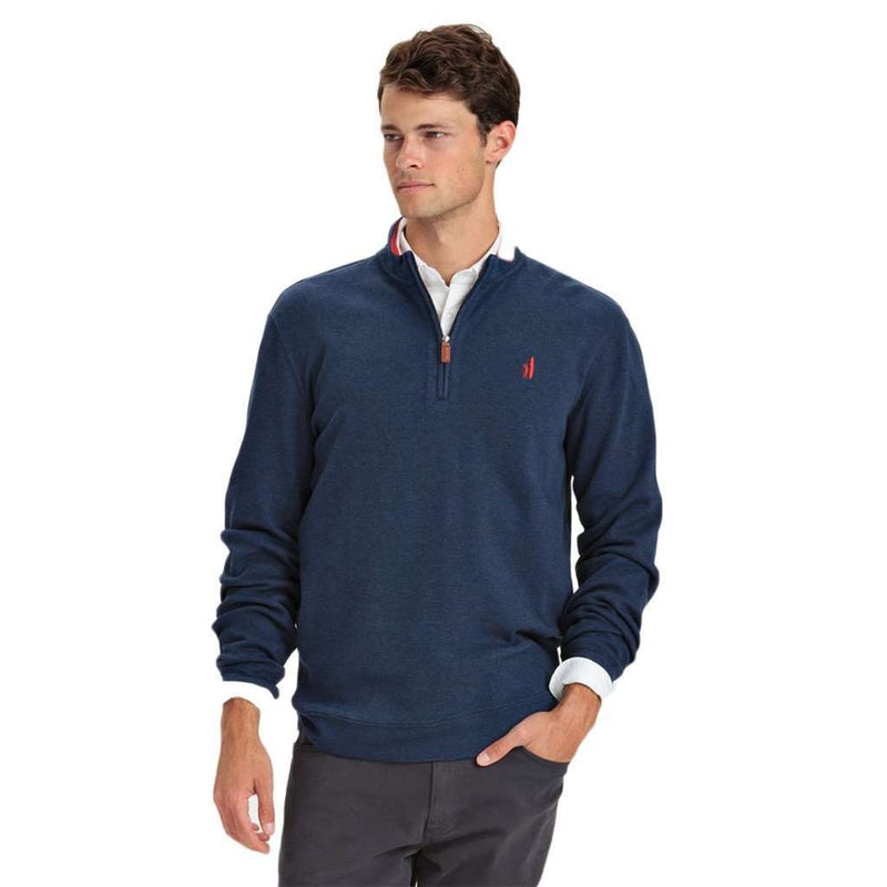 Newport 1/4 Zip Pullover in Twilight by Johnnie-O - Country Club Prep