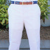 Tan Seersucker Pants by Country Club Prep - Country Club Prep