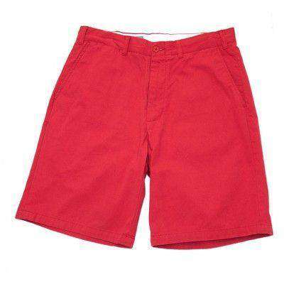 Cisco Shorts in Red by Castaway Clothing - Country Club Prep