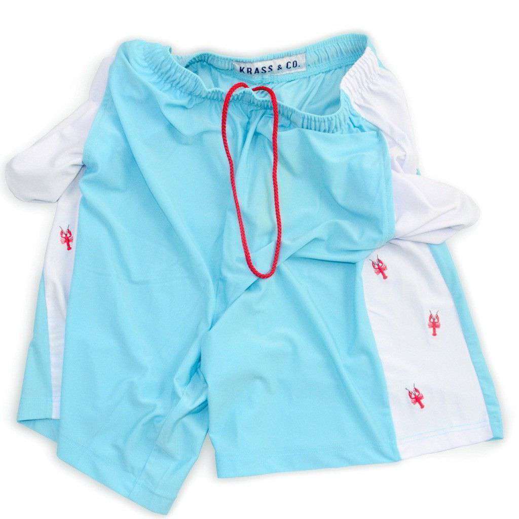 Classic Lobster Shorts in Light Blue by Krass & Co. - Country Club Prep
