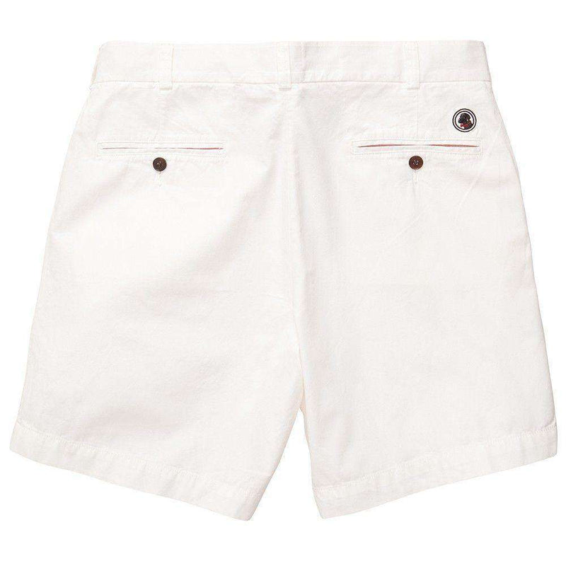 Club Short in White by Southern Proper - Country Club Prep