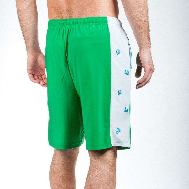 Harbor Crab Shorts in Green by Krass & Co. - Country Club Prep