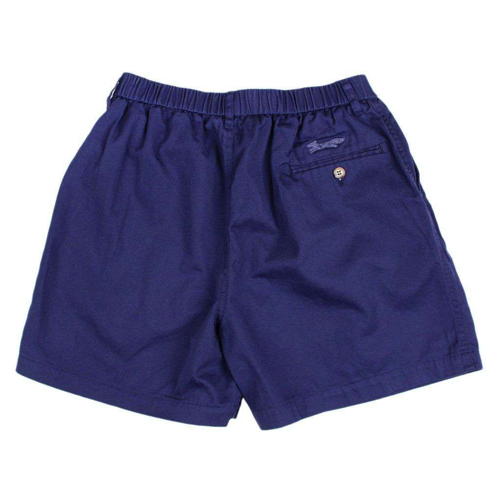 Longshanks 5.5" Chino Shorts in Navy by Country Club Prep - Country Club Prep