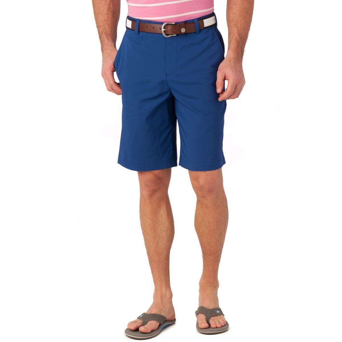 Technical Shorts in Yacht Blue by Southern Tide - Country Club Prep
