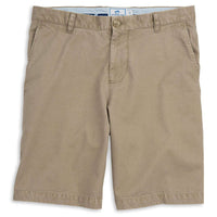 The Skipjack 9" Short in Sandstone Khaki by Southern Tide - Country Club Prep