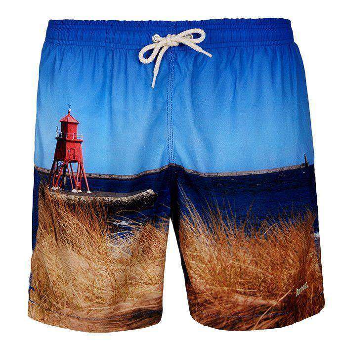 Barbour Beacon Shorts in Blue – Country Club Prep