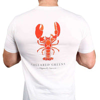American Made Lobster Tee in White by Collared Greens - Country Club Prep