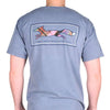 Longshanks Tee Shirt in Blue Jean by Country Club Prep - Country Club Prep