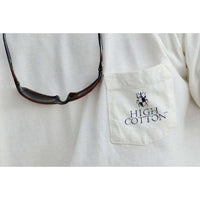 "Made in the South" Pocket Tee in White by High Cotton - Country Club Prep