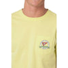 Offshore Destination Pocket Tee Shirt in Tropical Lime by Southern Tide - Country Club Prep