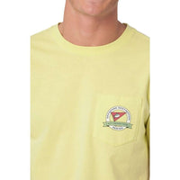 Offshore Destination Pocket Tee Shirt in Tropical Lime by Southern Tide - Country Club Prep
