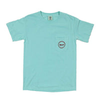 The Hawaiian Fill Original Logo Tee Shirt in Chalky Mint by Country Club Prep - Country Club Prep