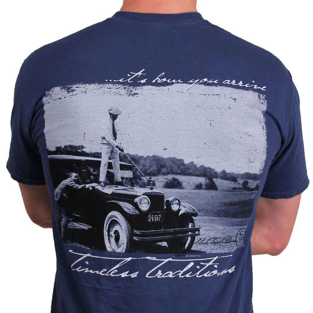 Timeless Traditions Golf T-Shirt in Midnight Navy by State Traditions - Country Club Prep