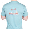 WM. Lamb & Son Gentleman's Catch Tee in Inlet Green by Southern Proper - Country Club Prep