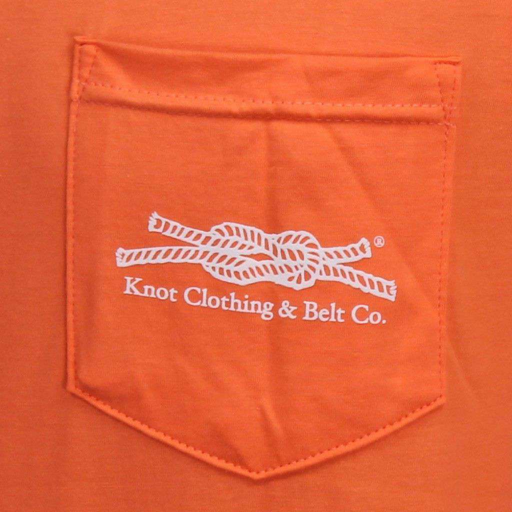 "You Can Dance" Pocket Tee in Coral by Knot Clothing & Belt Co. - Country Club Prep