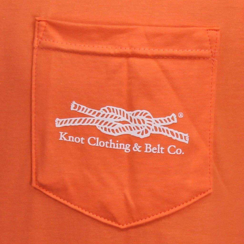 "You Can Dance" Pocket Tee in Coral by Knot Clothing & Belt Co. - Country Club Prep