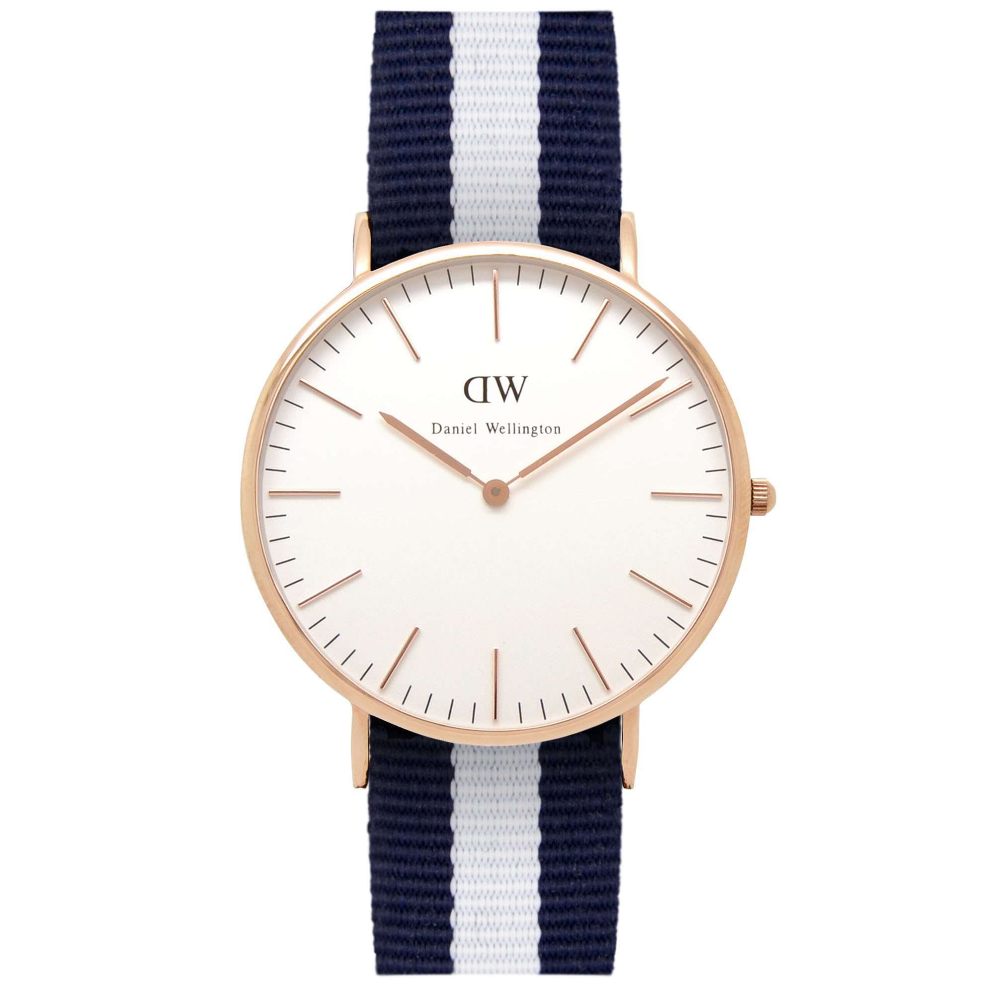 Men's Classic Glasgow Watch in Rose Gold by Daniel Wellington - Country Club Prep