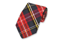 Fletcher Plaid Necktie by High Cotton - Country Club Prep