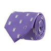 Mint Julep and Horse Shoe Tie in Purple by Southern Proper - Country Club Prep