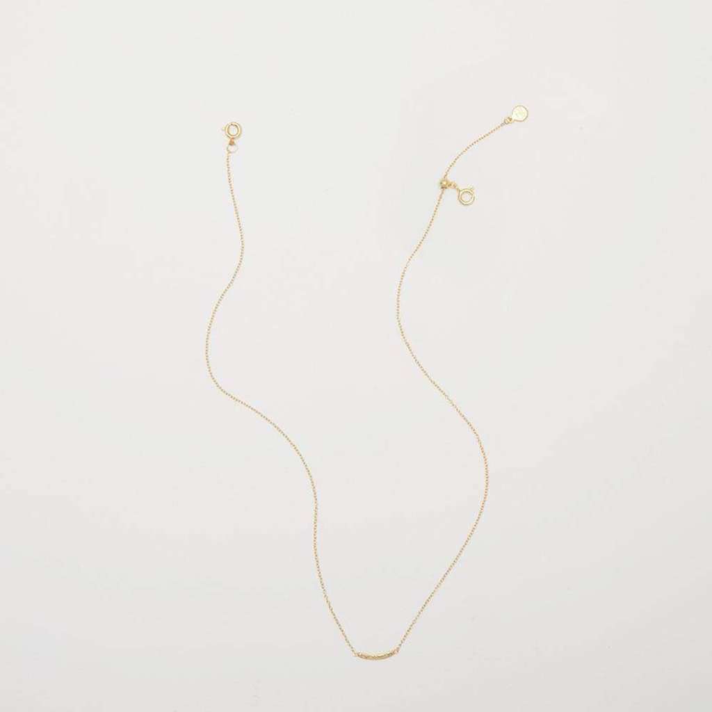 Taner Mini Bar Necklace by Gorjana - Country Club Prep