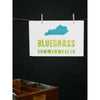 Bluegrass Hand Pressed Print by The Old Try - Country Club Prep
