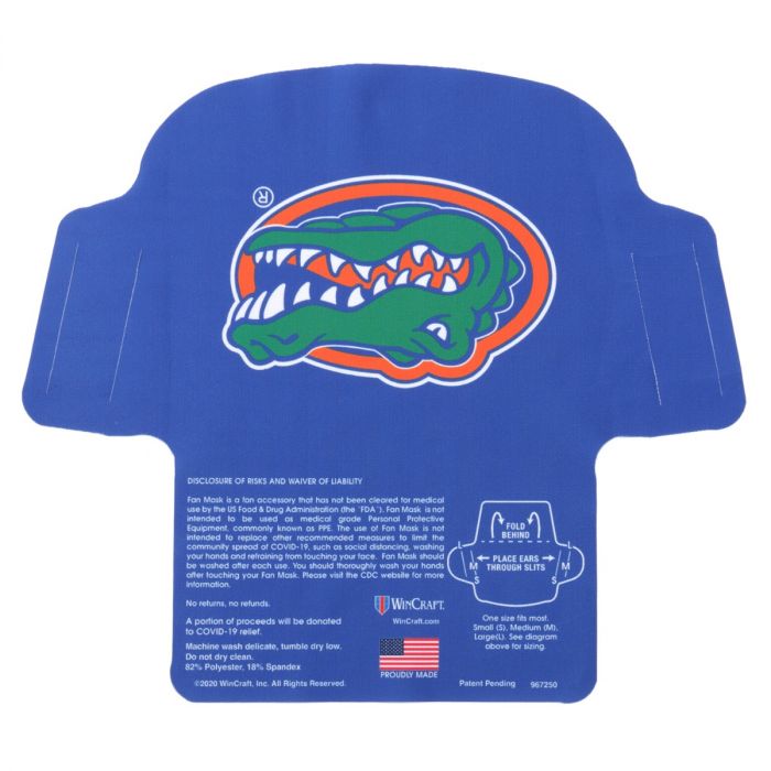 University of Florida Logo Face Mask by Cufflinks Inc. - Country Club Prep