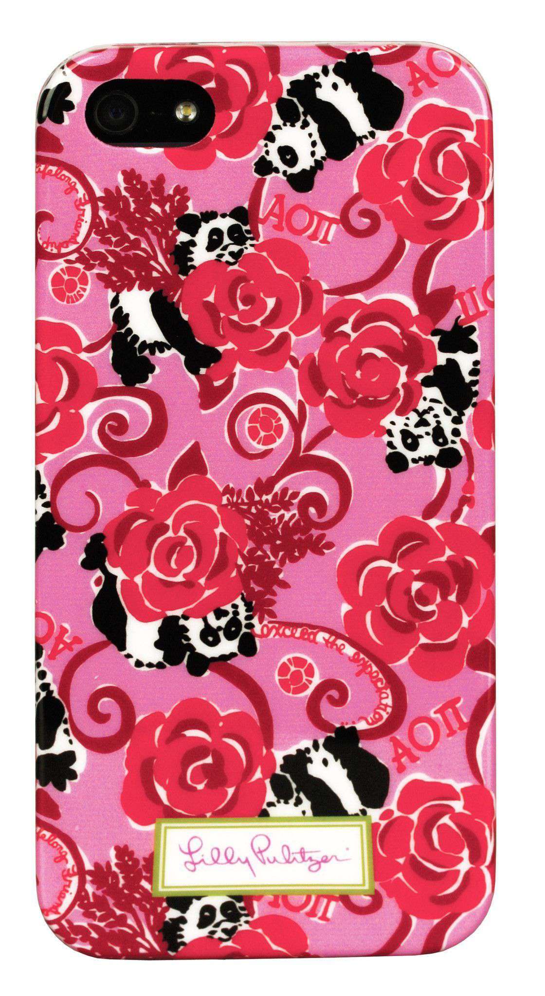 Alpha Omicron Pi iPhone 5/5s Cover by Lilly Pulitzer - Country Club Prep