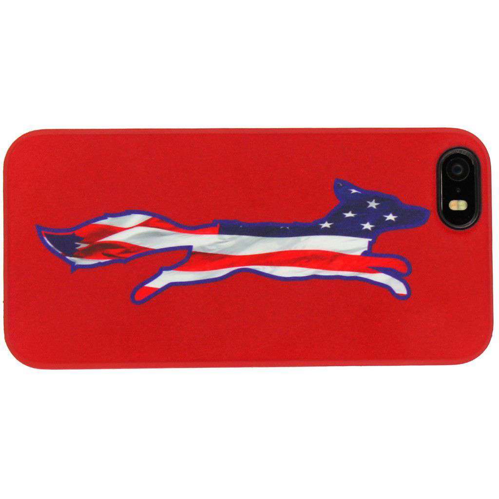 iPhone 5/5s Cover in Patriotic Red by Country Club Prep - Country Club Prep