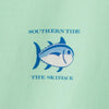Original Skipjack Tee Shirt in Offshore Green by Southern Tide - Country Club Prep